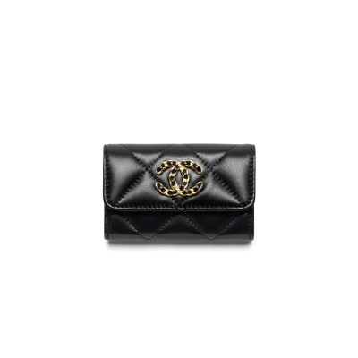 CHANEL 19 FLAP CARD HOLDER AP1790 (11.3*7.5*2cm)